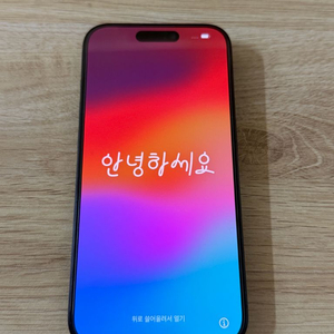 아이폰 15프로 티타늄 블랙 128GB S급