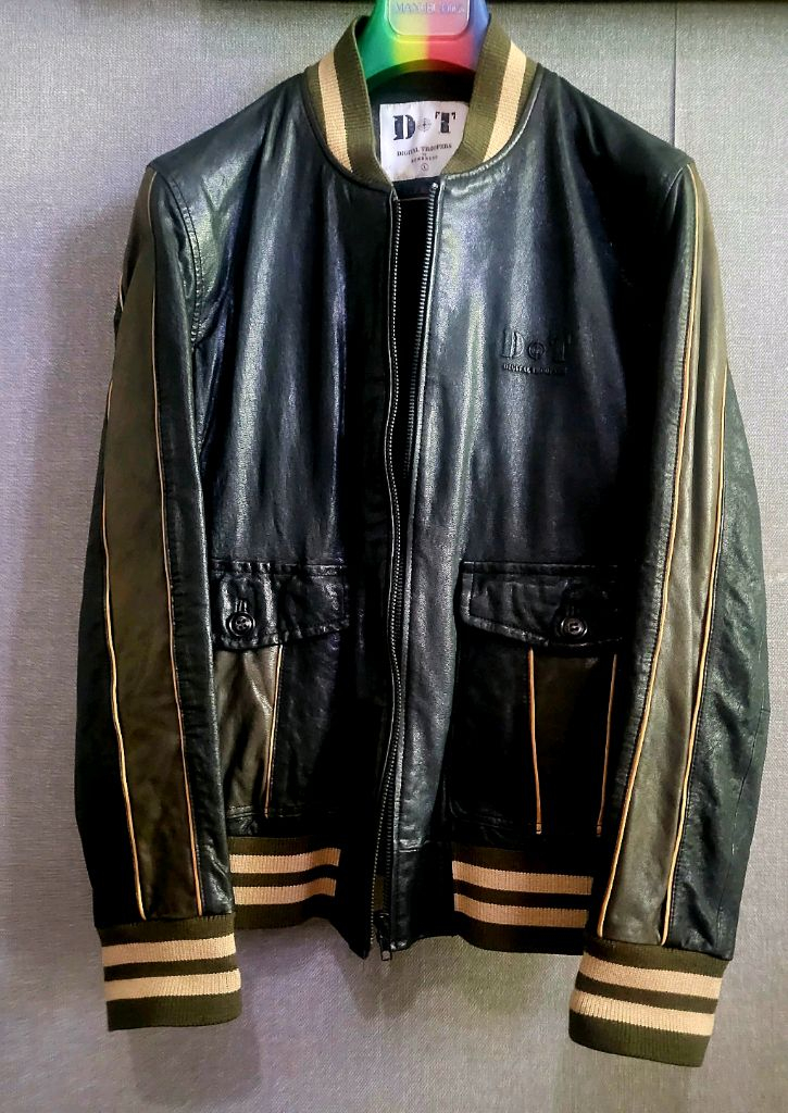 [미착용 새상품] 옴부르노 양가죽 봄버자켓--5