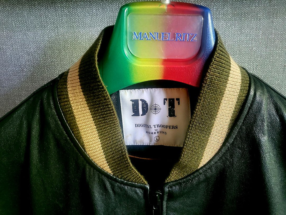 [미착용 새상품] 옴부르노 양가죽 봄버자켓--7