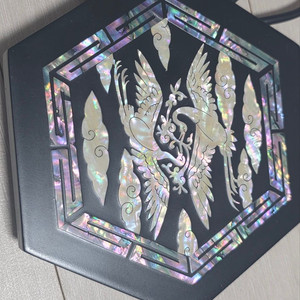 자개 팔각 무선 충전기