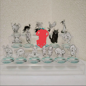 주술회전 후시구로 메구미 식신 아크릴 스탠드 전종입니다. 개봉 확인어드밴티지 모션 시리즈 미개봉