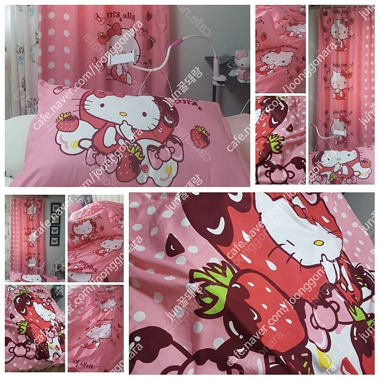 헬로키티 이불세트 침구세트 귀여운 키티 면 침대커버 이불세트 #새상품#--3