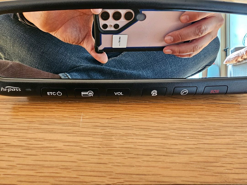 현대기아 룸미러 히이패스 6번튼 판매--0