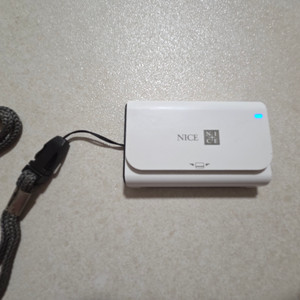 휴대용 블루투스형 카드단말기 KIS-BTR2000 이지체크 나이스정보통신