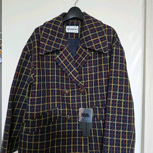 (새상품)칼라거펠트 트위드자켓66 이미지