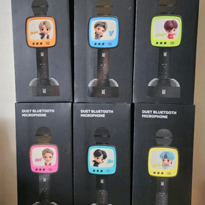 BTS 타이니탄 블루투스 노래방 마이크 스피커 bts 방탄 소년단 이미지