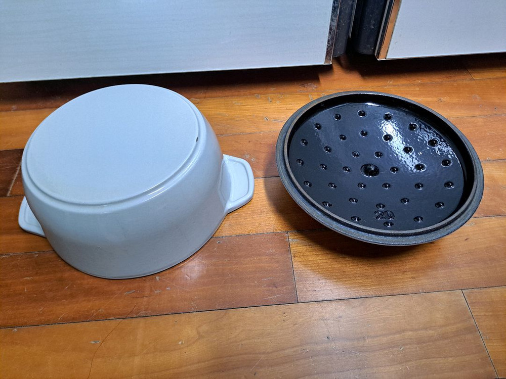 20cm 무쇠냄비 * (4인용 인덕션겸용 냄비 덤)--2