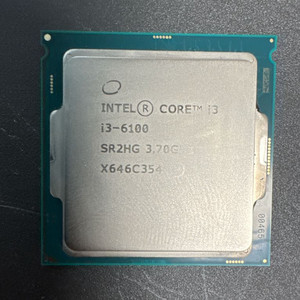 인텔 코어 i3-6100 CPU 이미지