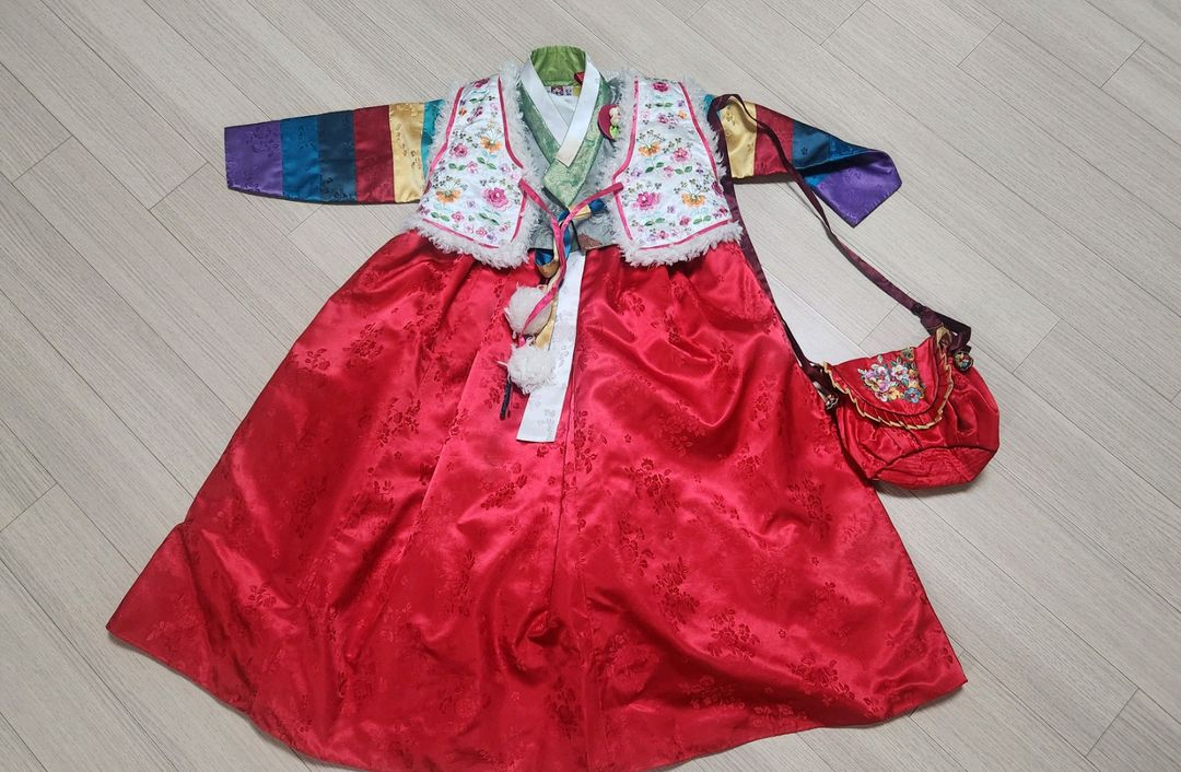 여아 한복 세트 (5호)--0