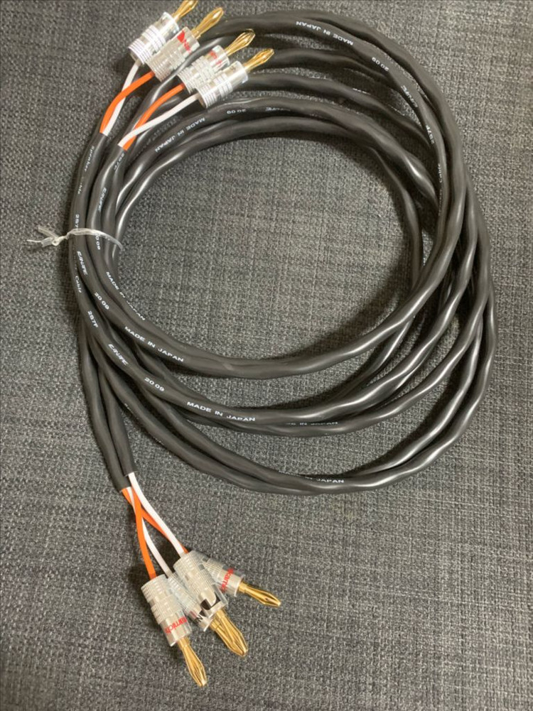 카나레 2S7F 일제 5미터 1조 나카미치 금도금단자 바나나 이미지