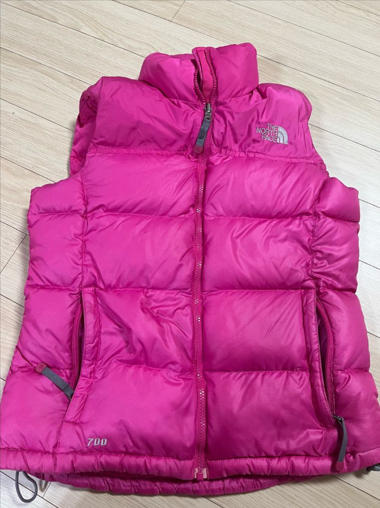 노스페이스 700 구스패딩 조끼 90--0