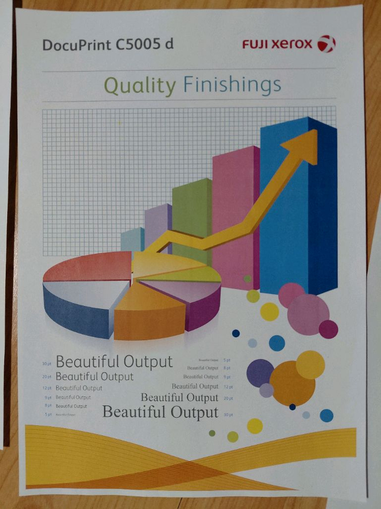 후지제록스 C5005d A3 컬러 레이저 프린터 이미지