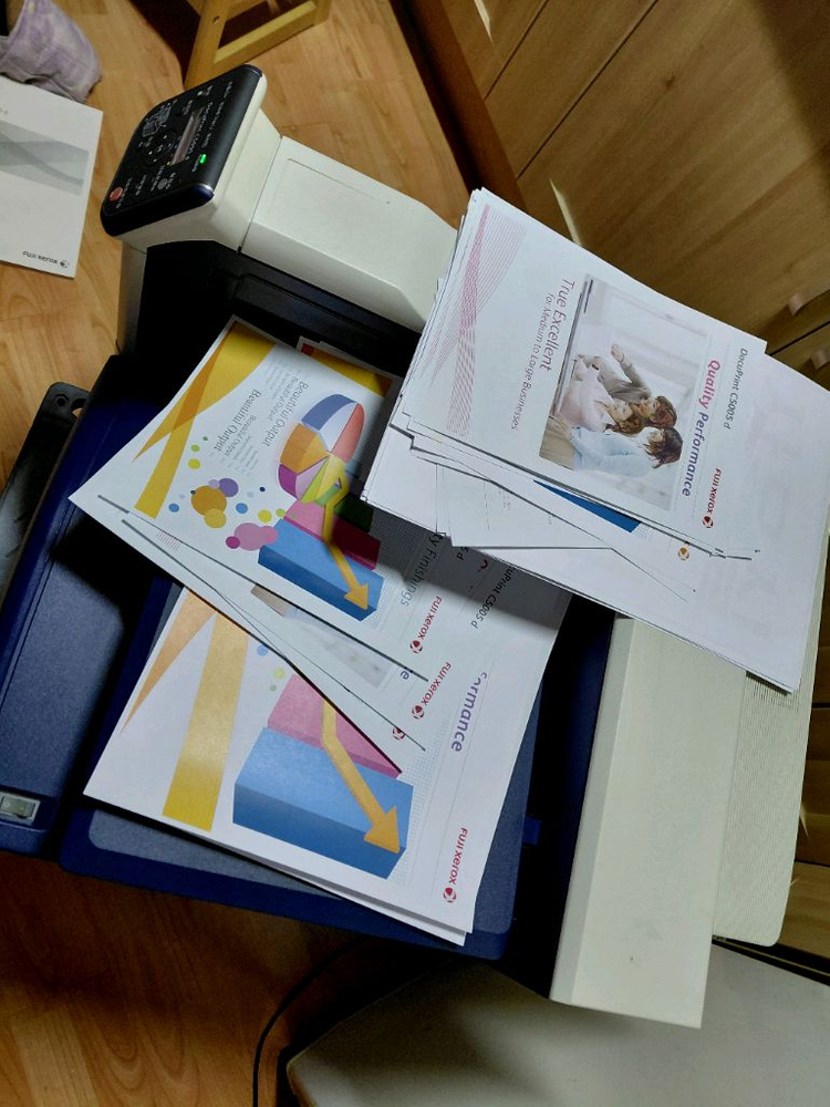 후지제록스 C5005d A3 컬러 레이저 프린터 이미지