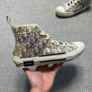 (한정판) 디올 오블리크 스니커즈 멀티 하이탑