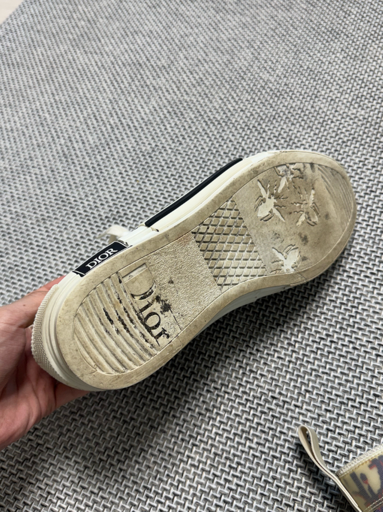 (한정판) 디올 오블리크 스니커즈 멀티 하이탑--7