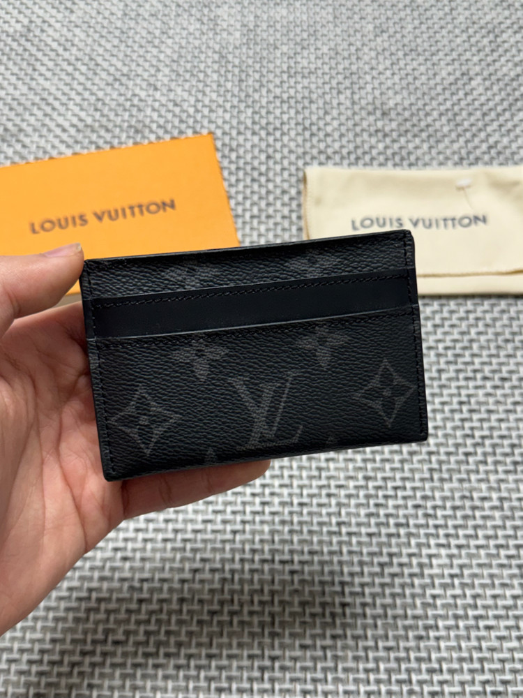 루이비통 모노그램 이클립스 카드지갑--0