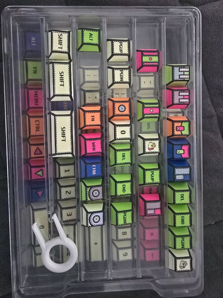 사오파오 2d 키캡 이미지