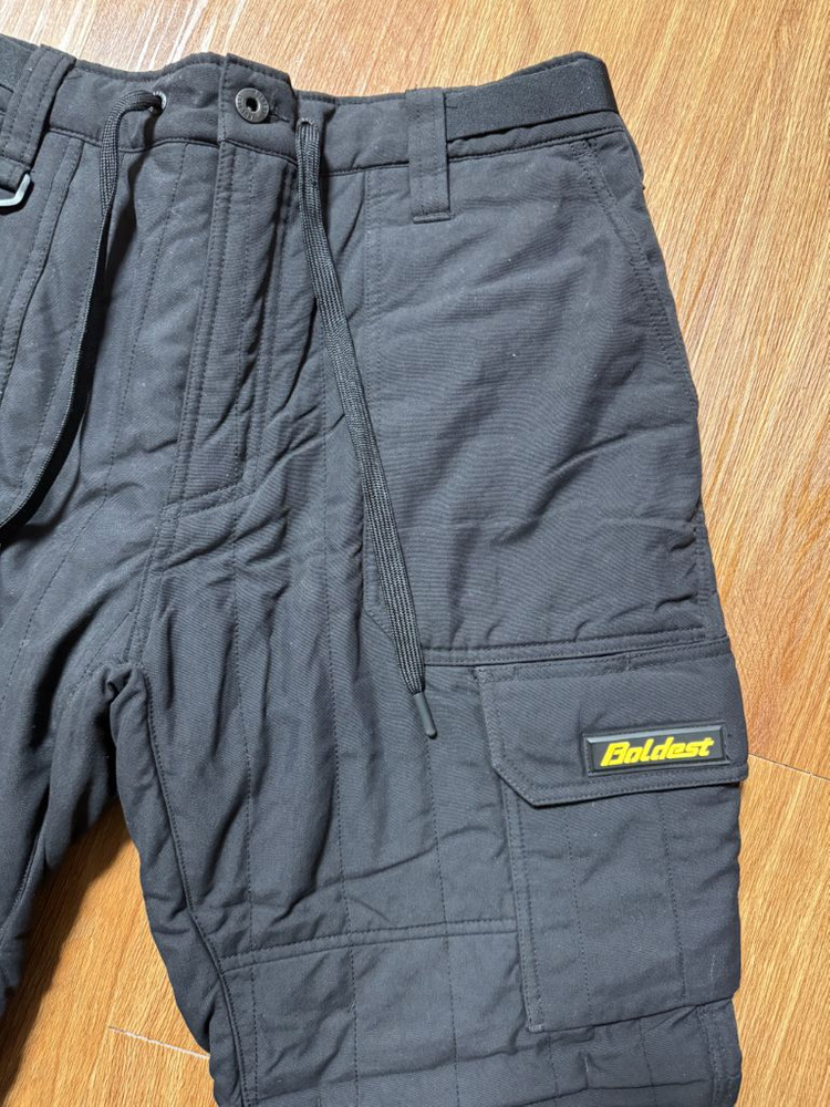 볼디스트 [P2] 세로퀼팅 패딩 조거팬츠 34사이즈--2