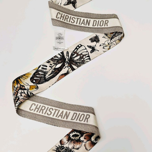 디올 르 저지먼트 타로 미차 스카프 트윌 헤이즐넛 멀티컬러 이미지