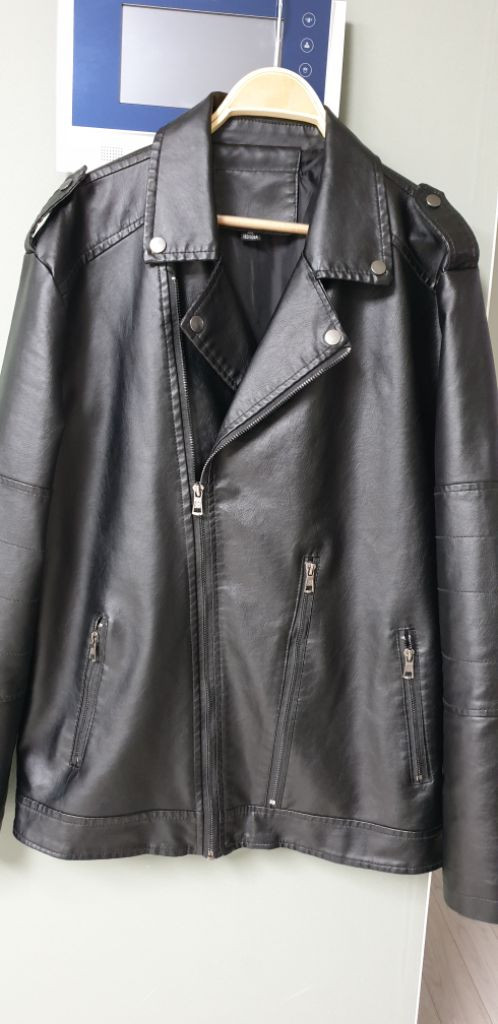 간절기 라이더자켓(해외판) 2XL 105호 택없는새옷!--0