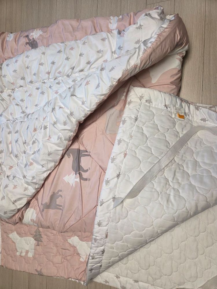 각각요금 세사키즈 알러지 케어 남아남자여자여아 사계절용 이블 패드 +이불--1