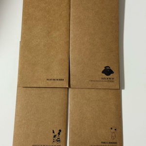 CGV TTT 지브리 작품 4종 일괄 / 그어살 나우시카 모노노케 라퓨타