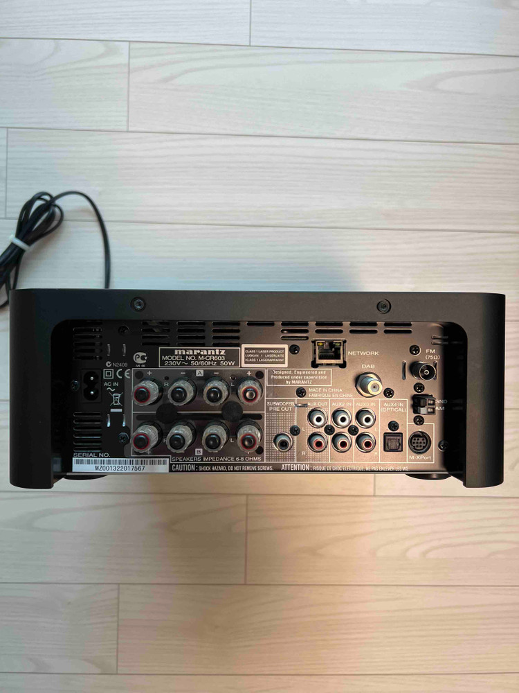 마란츠 앰프(CD리시버) M-CR603--1