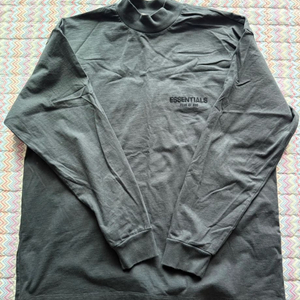 (M) 에센셜 피어오브갓 롱슬리브 티셔츠 블랙