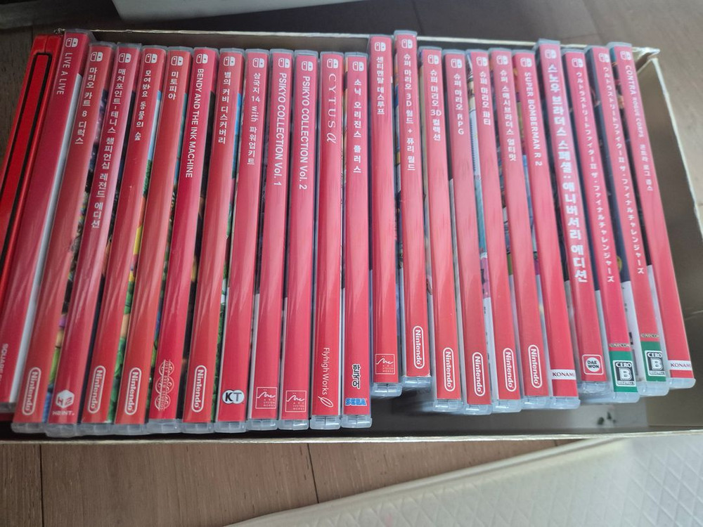 닌텐도 스위치 다수 게임칩 팝니다~--0