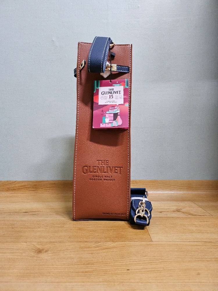 글렌리벳 15년 레더 드링크백--8