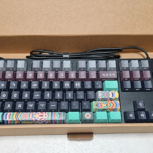 시이닷 단청 키보드 블랙