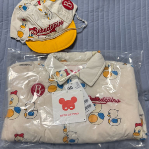 베베드피노 카나드오리 점퍼 90+모자 세트 이미지