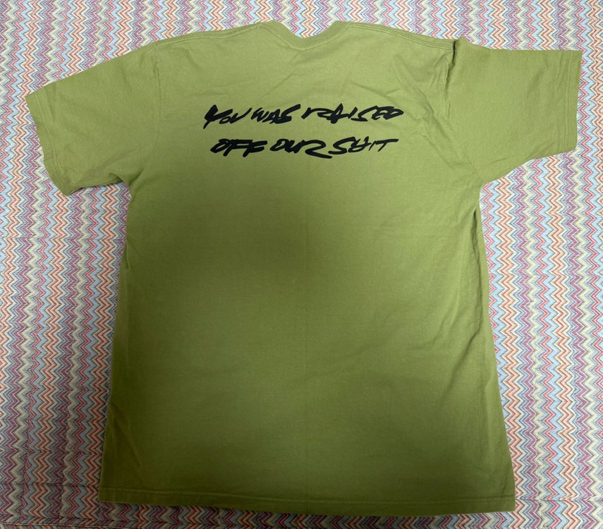 (XL) 슈프림 퓨추라 박스로고 티셔츠 모스 - 24SS--2