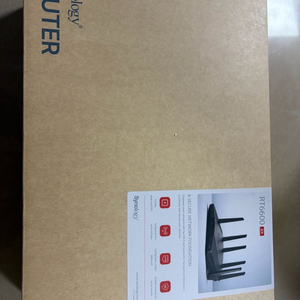 시놀로지 RT6600AX 무선공유기 새제품