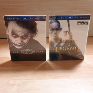 다크나이트,나는 전설이다 블루레이 이미지