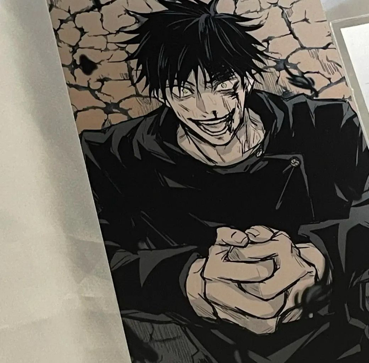 (반택포) 주술회전 후시구로 메구미 엽서 증명사진 이미지