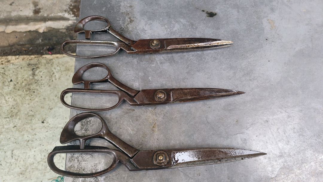 빈티지 잠자리표 재단가위3개 세트 이미지