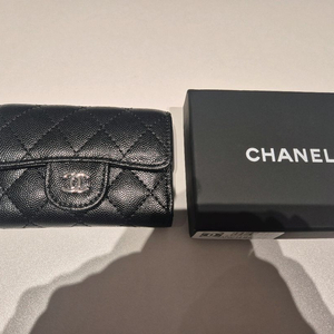 클똑 은장 블랙 지갑 캐비어