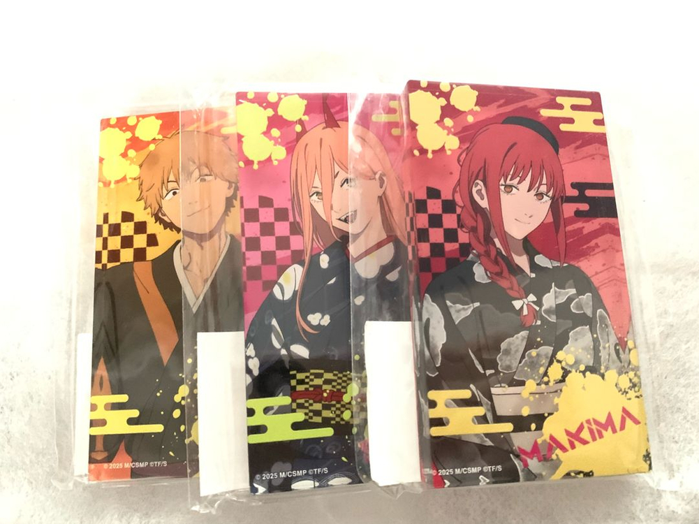 체인소맨 캐릭터 오사키한정 아크릴 블록 마키마 덴지 파워 이미지