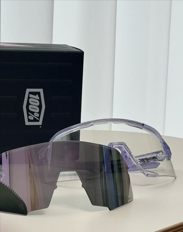 100% 스피드크래프트 라벤더 미러 선글라스--0