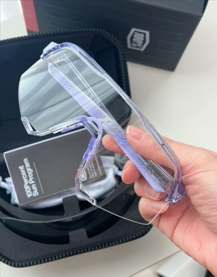 100% 스피드크래프트 라벤더 미러 선글라스--2