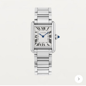 까르띠에 탱크머스트 스틸 스몰 판매합니다