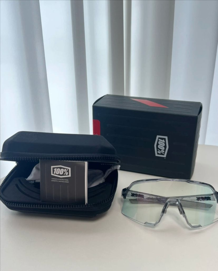 100% S3 폴리쉬드트렌슬러센트 그레이 -로즈 골드 미러--0