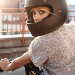 BEN60 클래식 레트로 풀페이스 헬멧 새상품