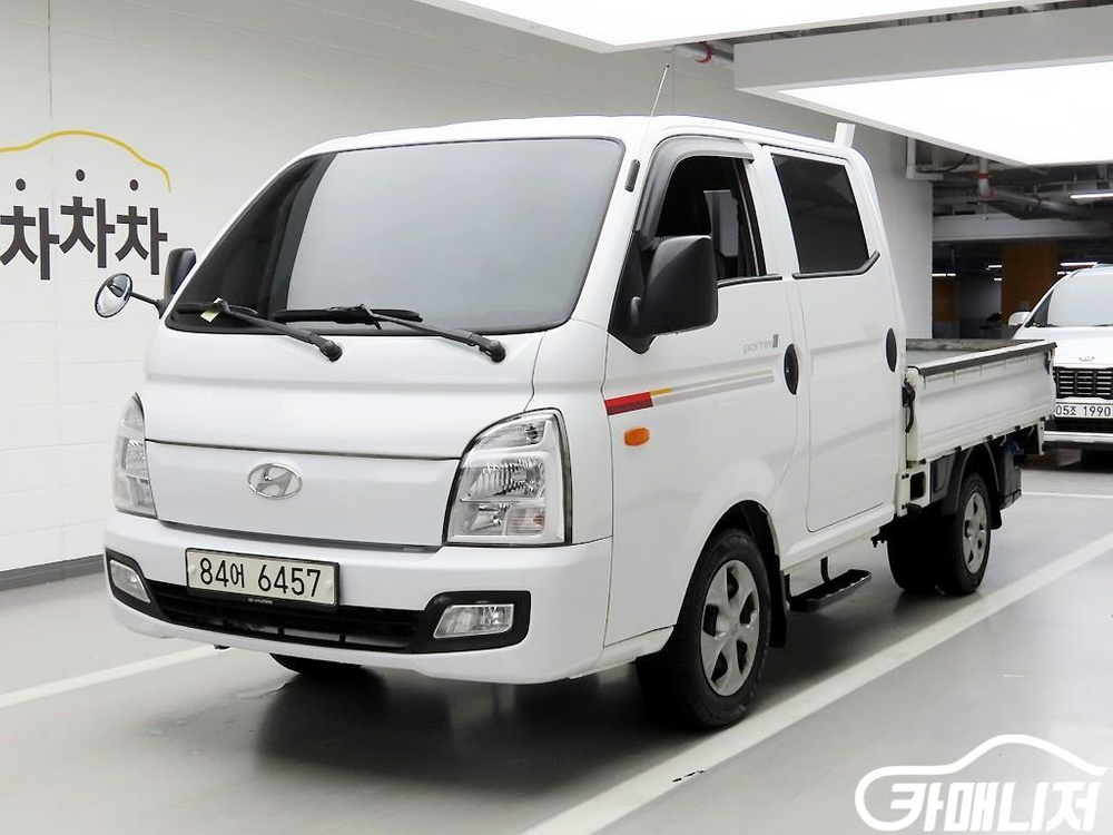 [소형화물][카고]포터2 1.0톤/더블캡/초장축/(CRDi) 모던 (1톤) #3월급매--1