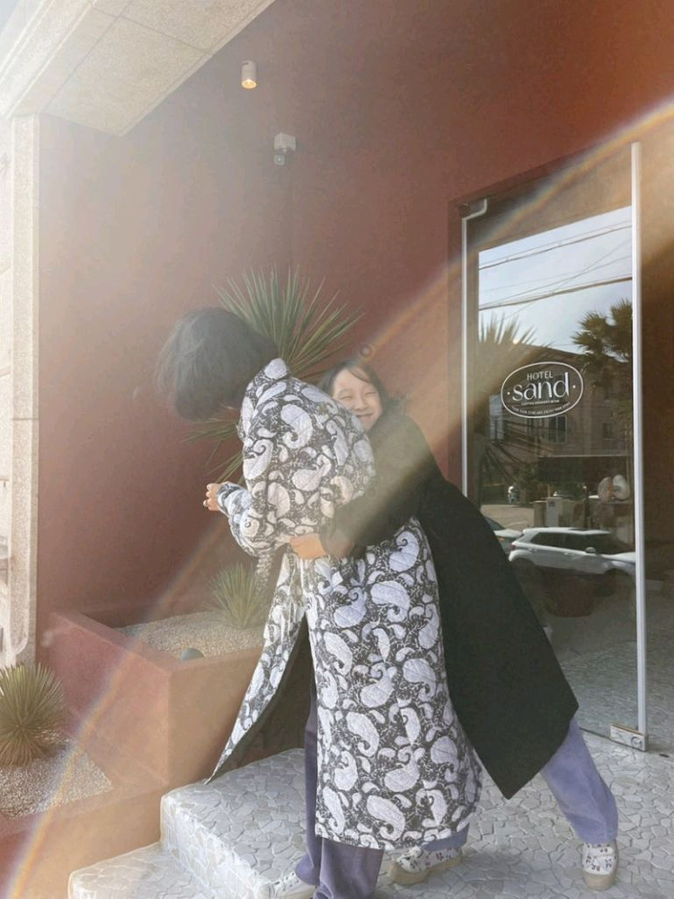 위꼬모 리버시블 코트 빈티지블랙 미듐 이미지