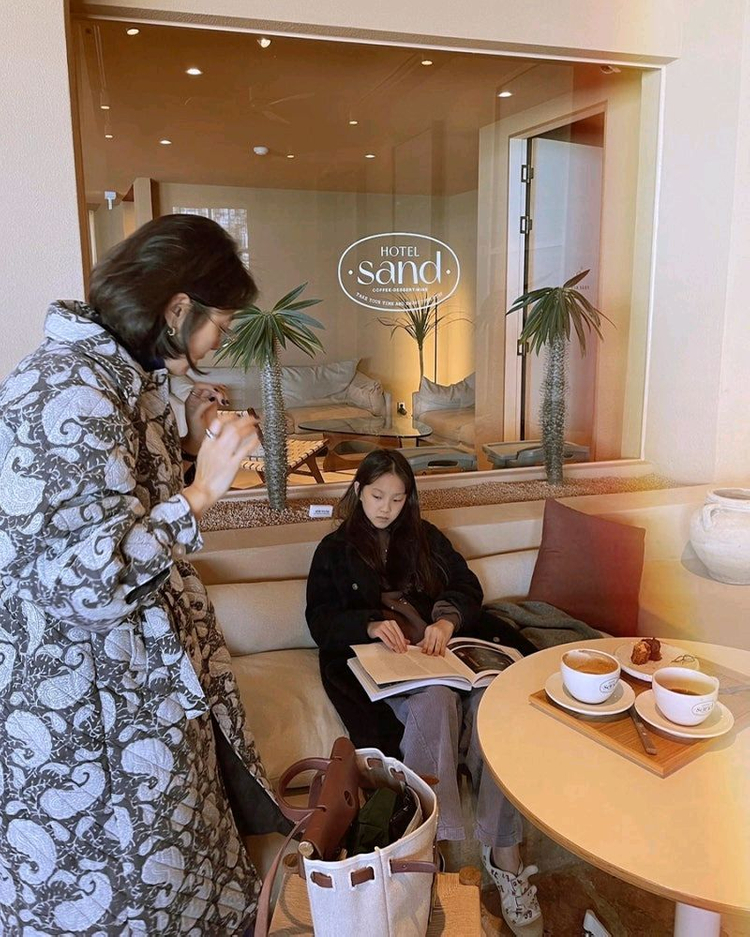 위꼬모 리버시블 코트 빈티지블랙 미듐 이미지