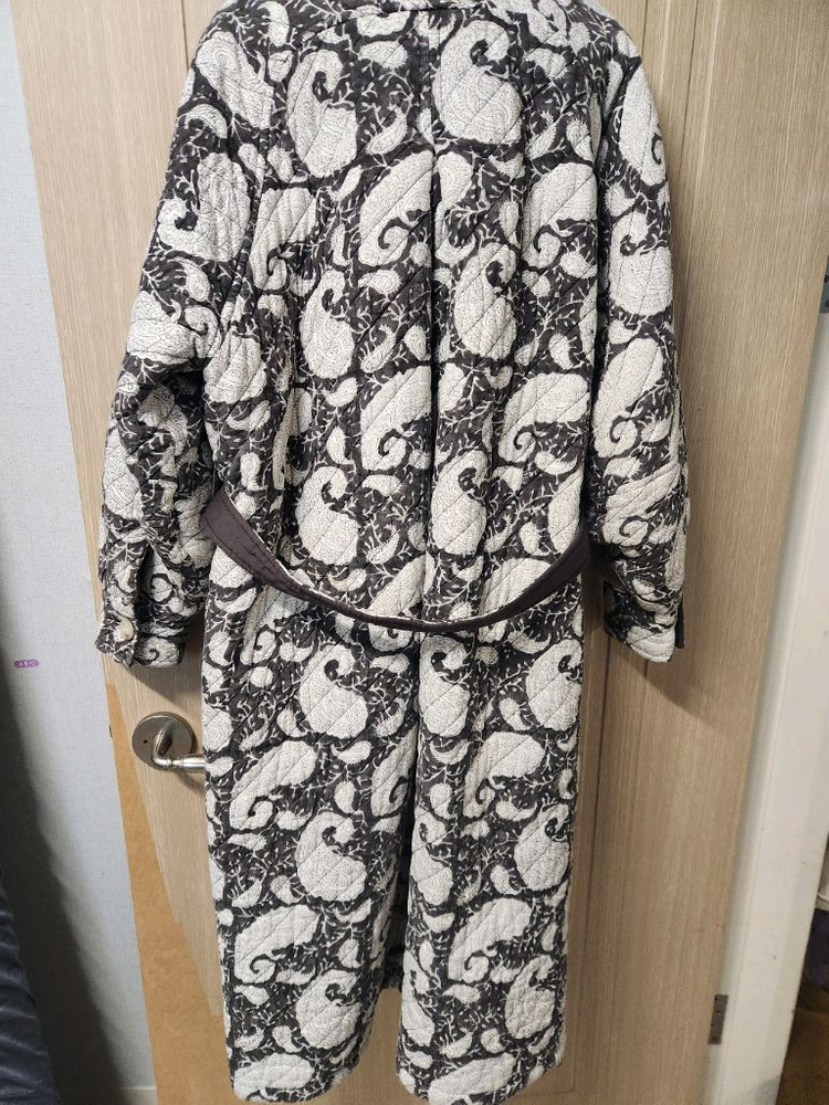 위꼬모 리버시블 코트 빈티지블랙 미듐 이미지