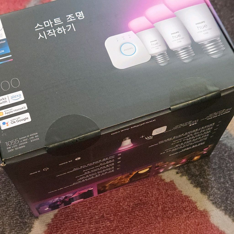 서울성수동) 필립스휴 전구 신형 스타터킷 국내정품 새제품 이미지