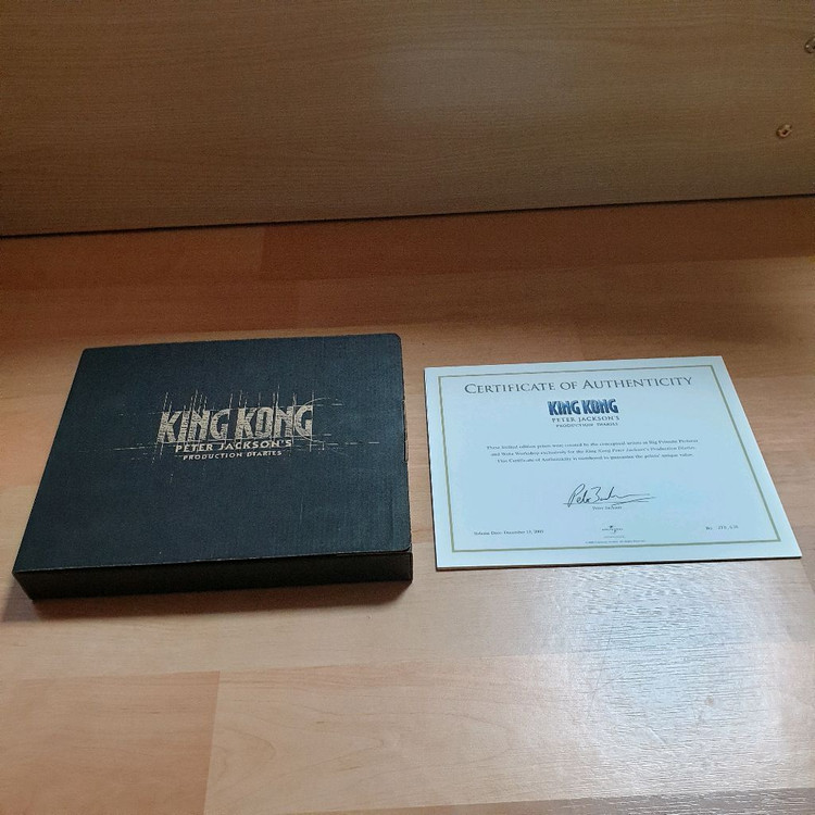 킹콩 피터잭슨의 프로덕션 다이어리 DVD 한정판--2